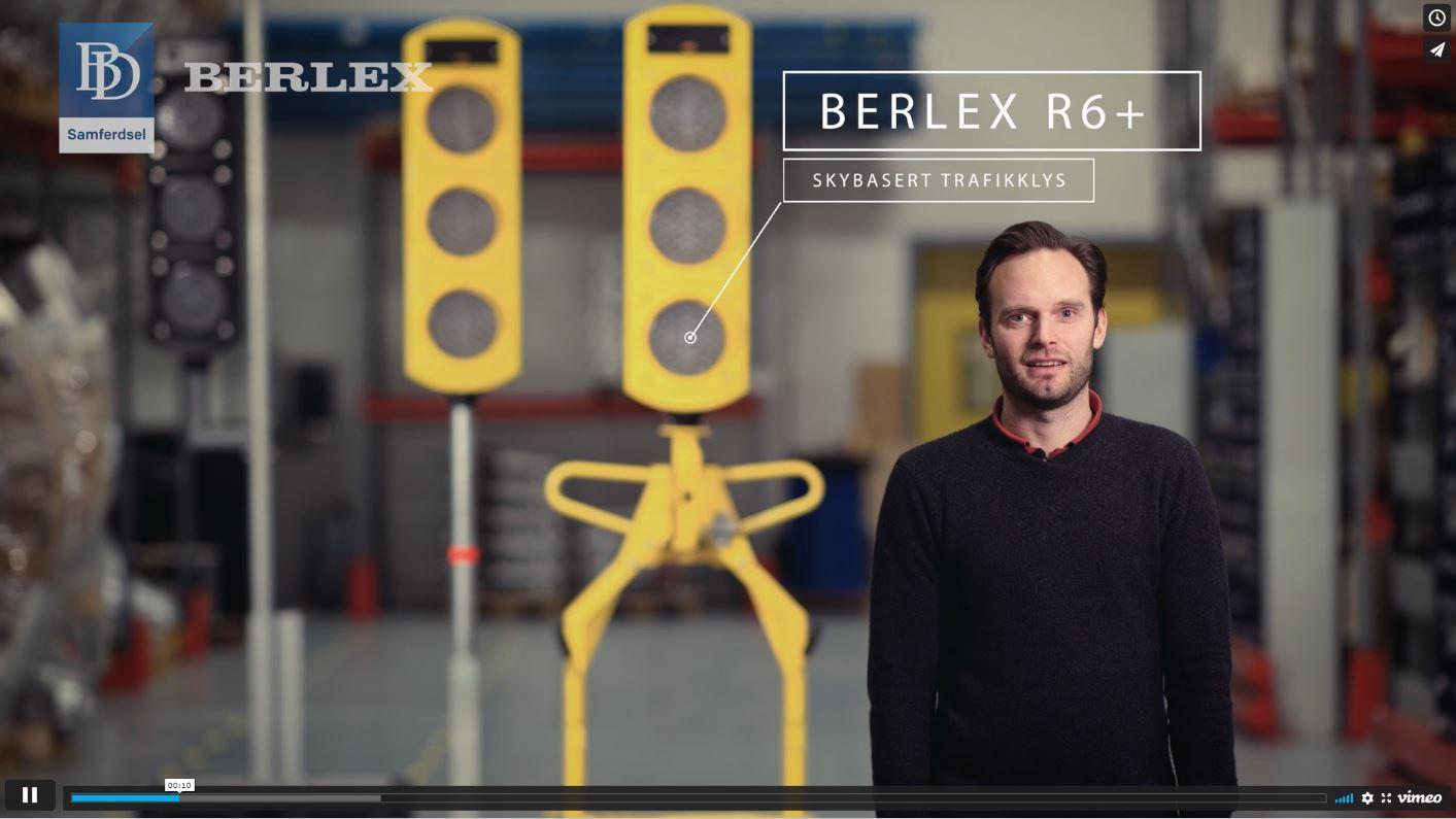 Se video om Berlex GPS-styrte mobile trafikklys